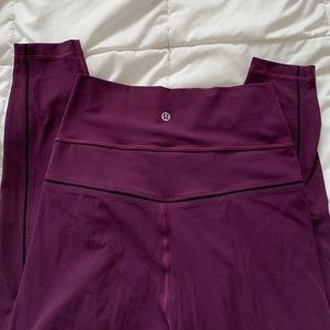 High Rise Lululemon Athletica Full Length Leggings